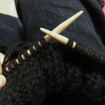 シンプルな二重スヌードを編んでみました！