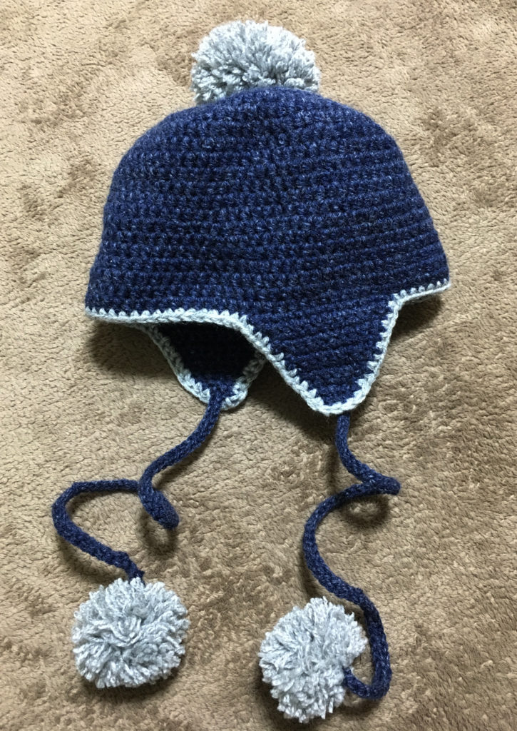 初心者でも簡単！子供のニット帽をダイソー毛糸で編んでみた。 │ ～SATONOE～ 編み物・マクラメ・デザインなどモノづくりのアトリエです♡